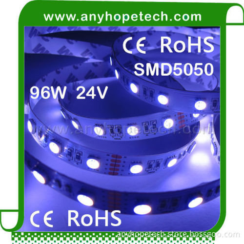 High class and price-worthy dc24v full color 5050 led strip 300 leds rgbw